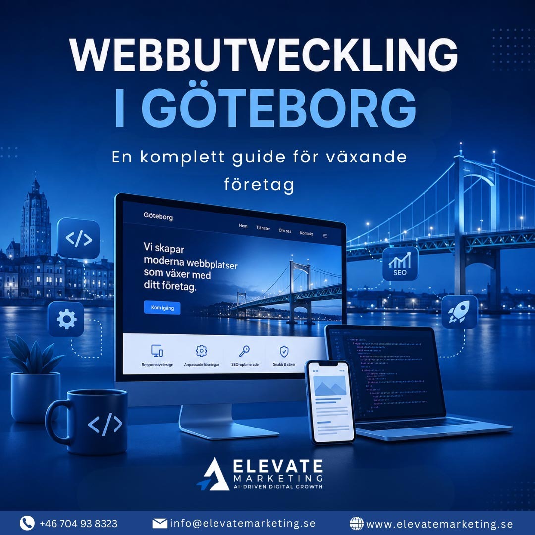 Webbutveckling i Göteborg: En komplett guide för växande företag