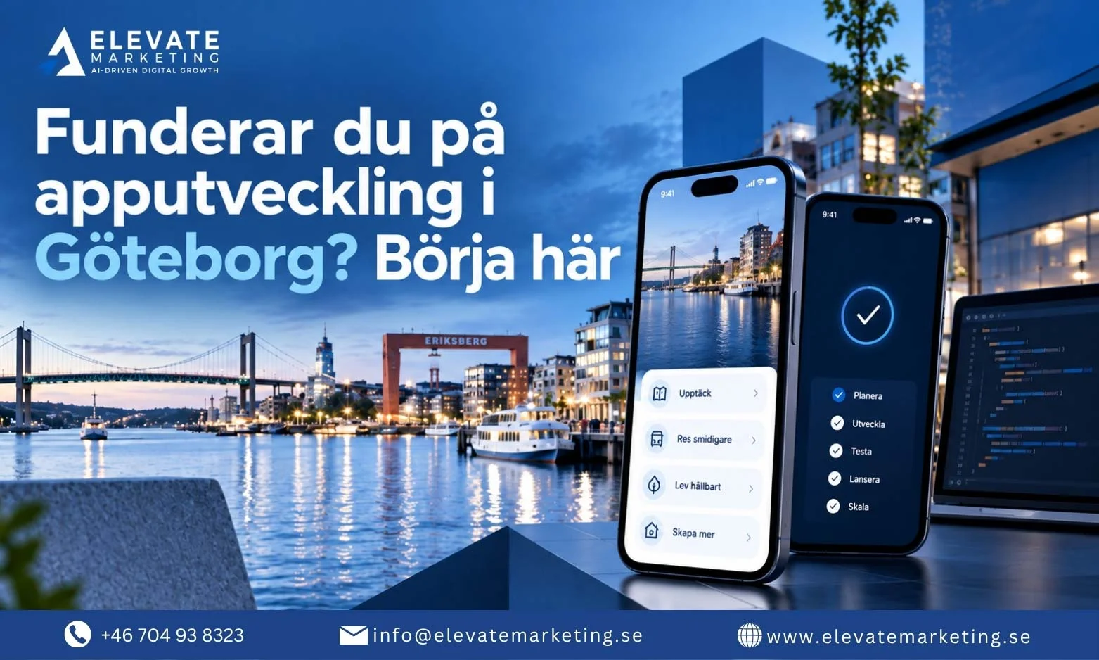 Funderar du på apputveckling i Göteborg? Börja här